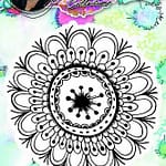 Cling stamps marlene flower nr.05