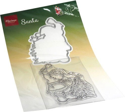 HT1669 Marianne D - Clear Stamps & Die Hetty‘s Santa